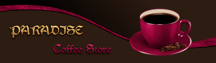 طراحی سایت وبسایت وب برند فروشگاه قهوه کاکائو کاکایو پارادایسParadise Coffee Store Site web website brand