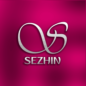 طراحی لوگو آرم نماد نشان تجاری برند پیج لباس مانتو پوشاک سژین Sezhin clothing wear Dress logo